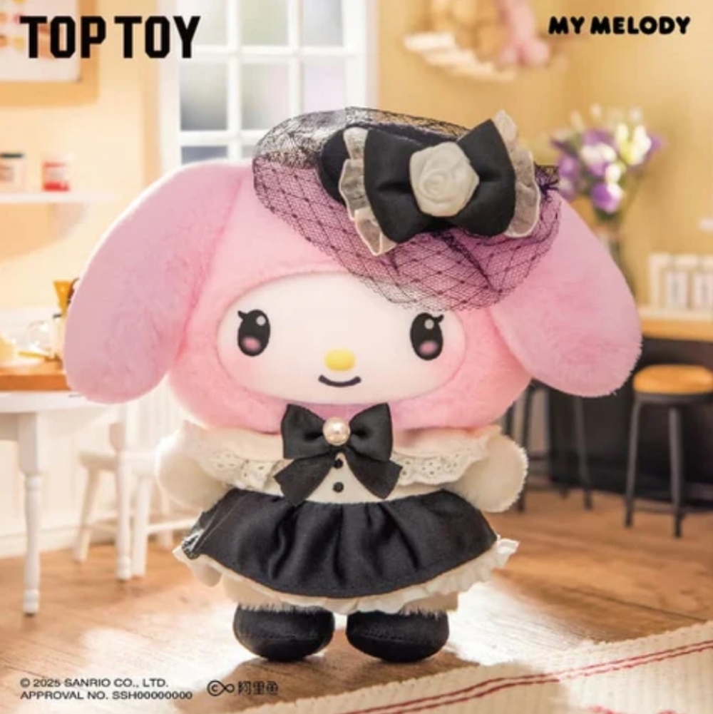SANRIO Characters Sisters' Outfit Series Plush-NIB-Lady's Tea Day-My Melody